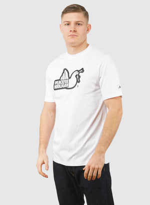 Outline Dove T-Shirt - White 
