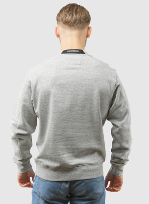 Lens Crew Neck Sweatshirt - Greystone Melange