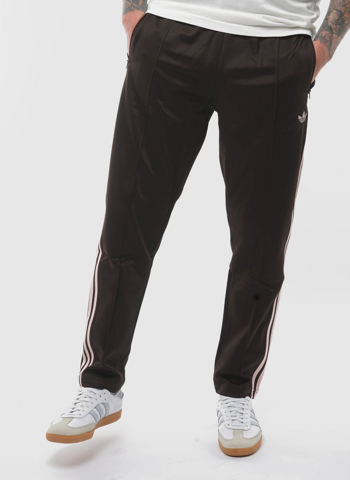 Classic Trackpants - Brown/Sandy Pink