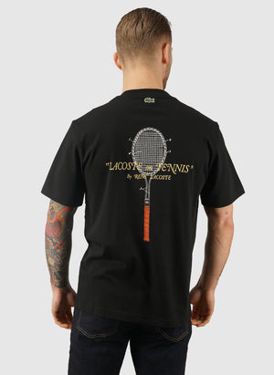 Lacoste Embroidered T-Shirt - Black