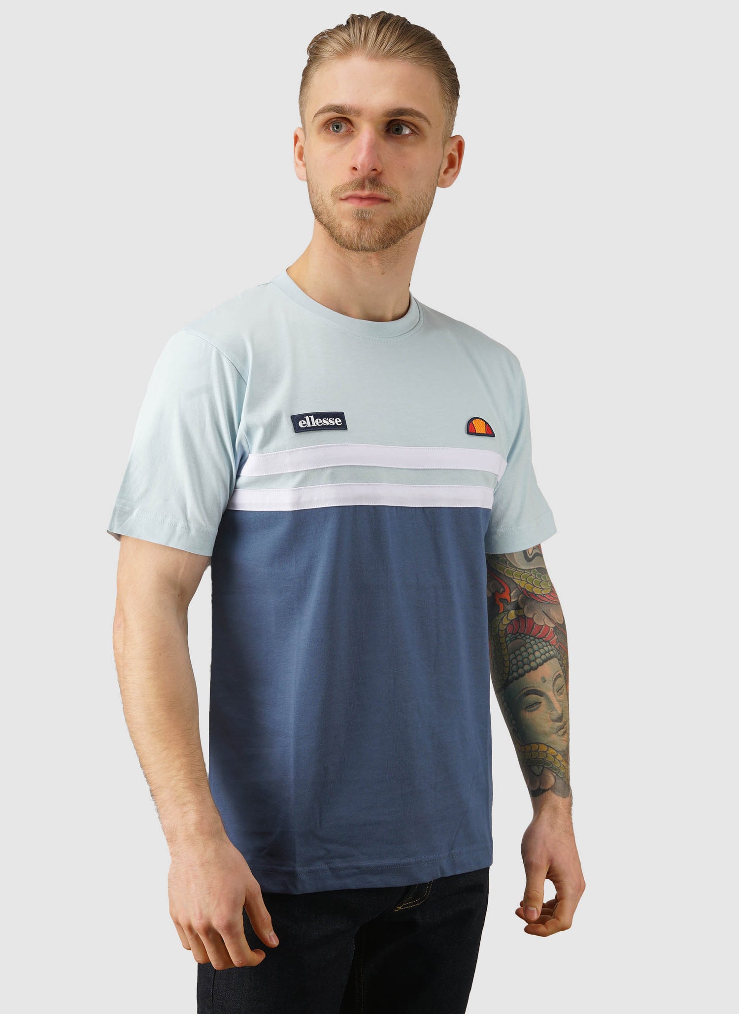 Venire T-Shirt - Blue/Light Blue