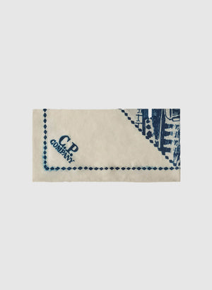 Muslin Woven Scarf - Gauze White
