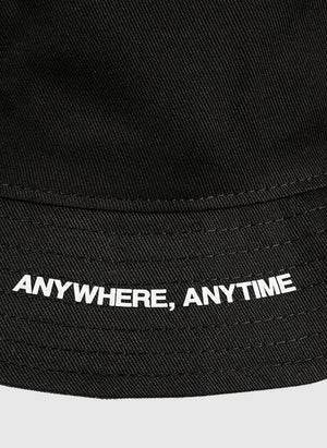 Anywhere Anytime Bucket Hat - Black