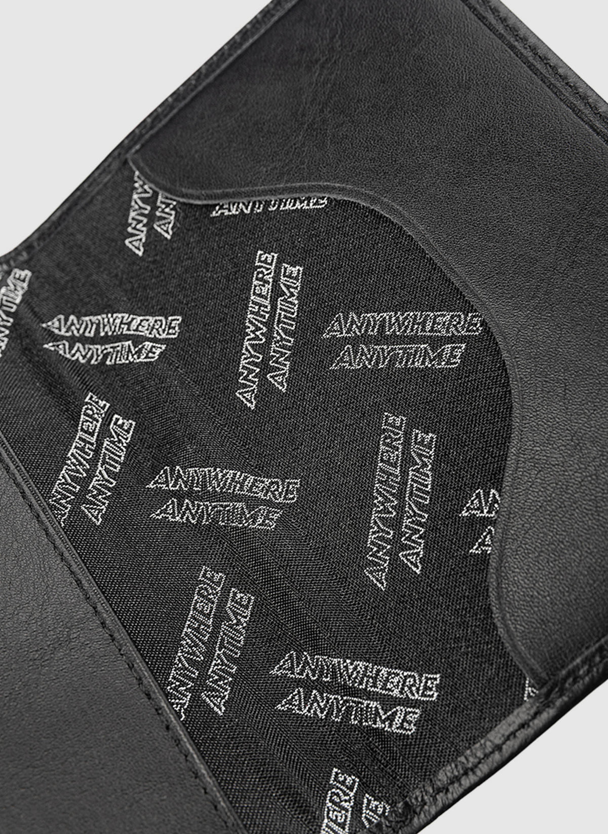 Anywhere Anytime Passport Cover - Black