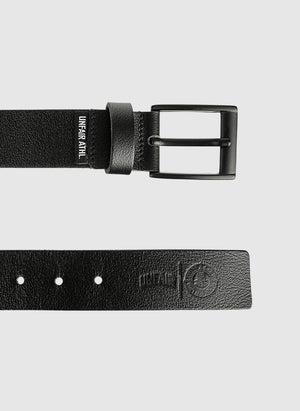 Two Side Leather Belt - Black