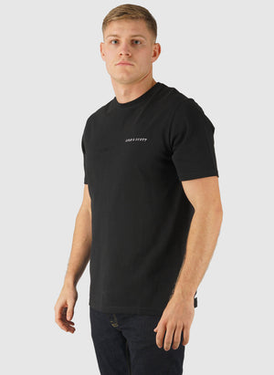 Script T-Shirt - Jet Black