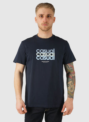 W.O.L. Graphic T-Shirt - Dark Blue