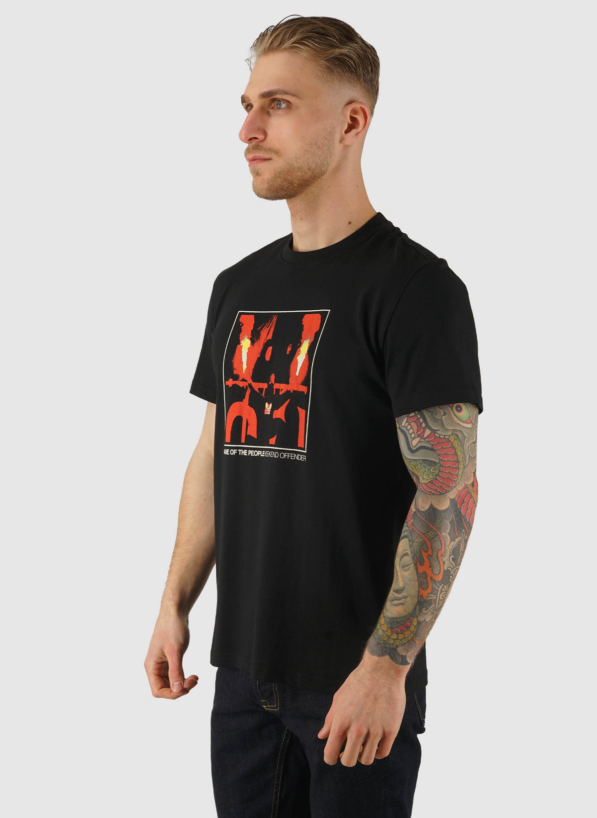 The People Graphic T-Shirt - Black