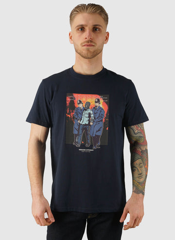 Murvin Graphic T-Shirt - Dark Blue