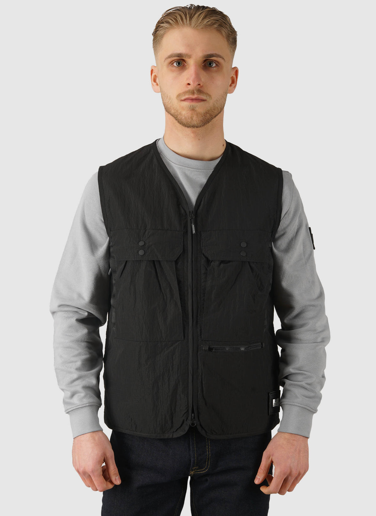 Tangier Utility Vest - Black