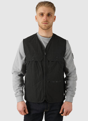 Tangier Utility Vest - Black