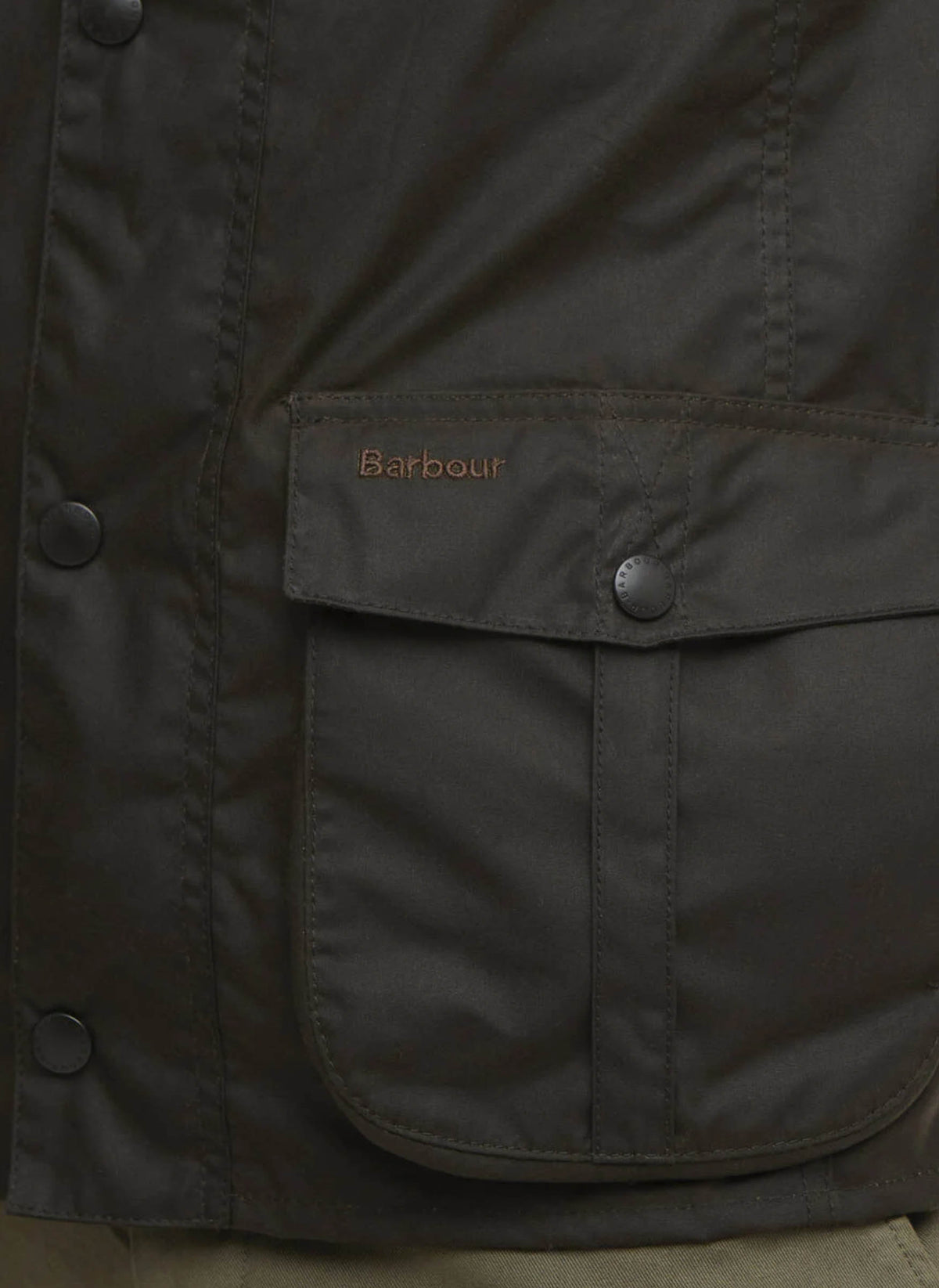 Sander Wax Jacket - Olive