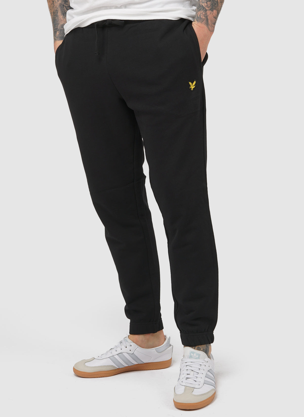 Slim Fit Sweat Pants - Jet Black