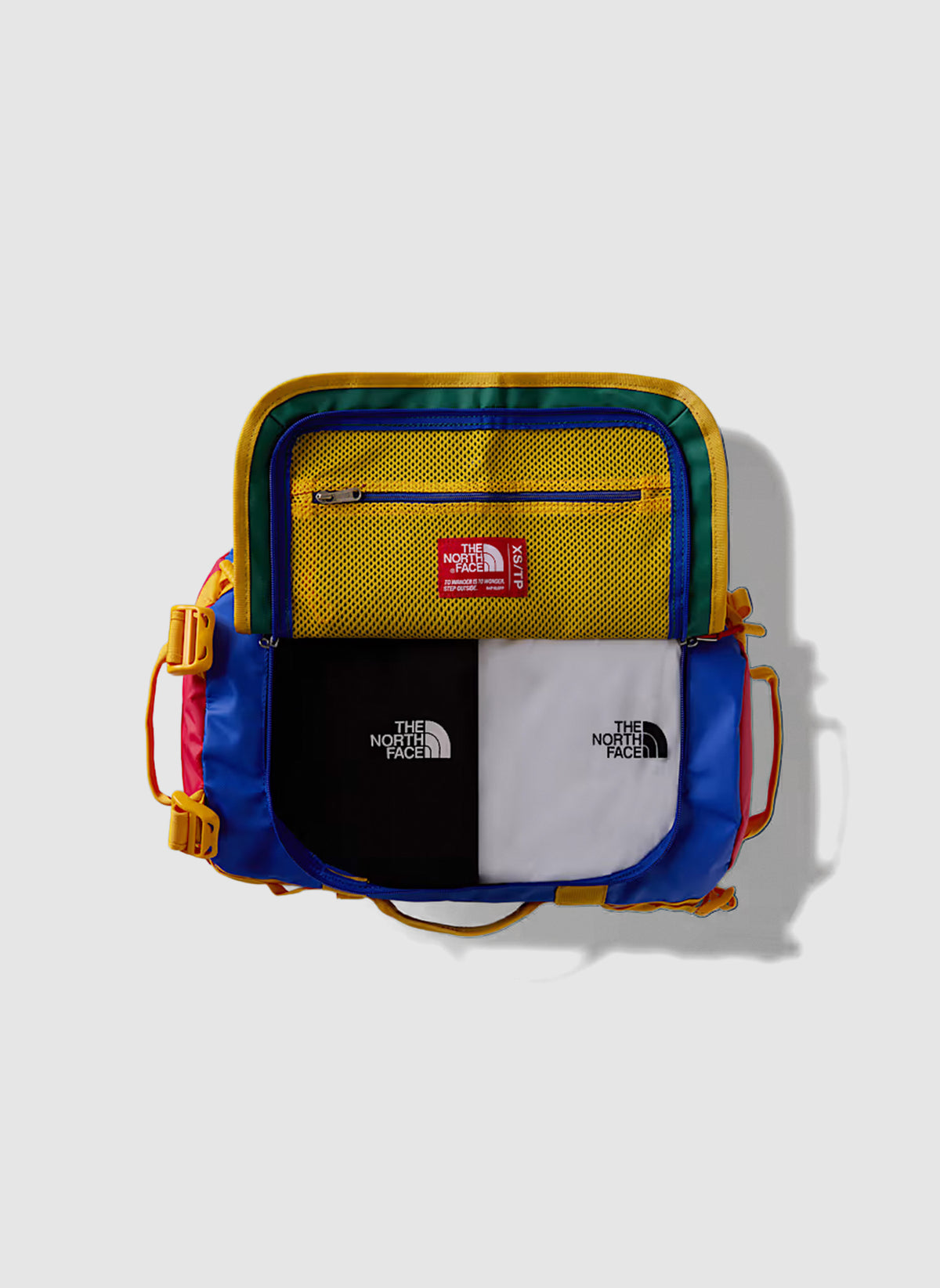 Extra Small Base Camp Duffle - Blue/Red/Summit