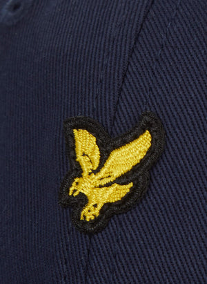 Cotton Twill Baseball Cap - Dark Navy