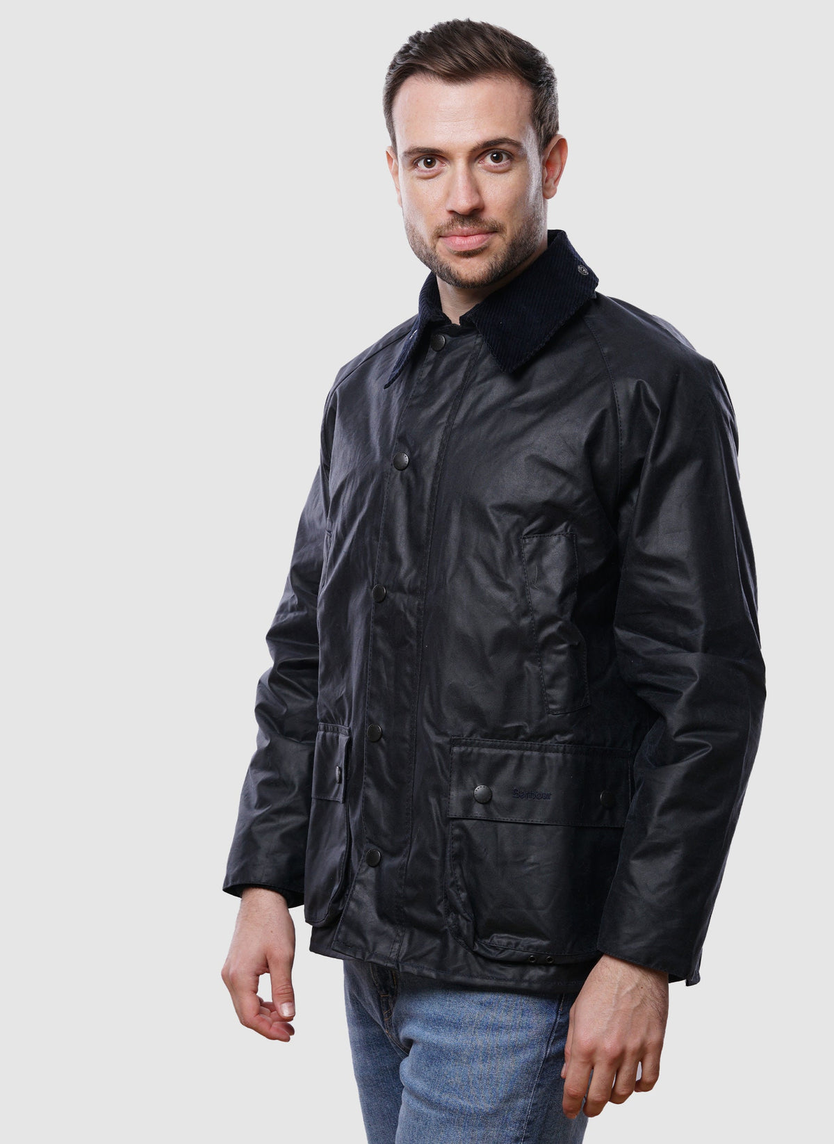 Bedale Wax Jacket - Navy-TSD - Jacken-3