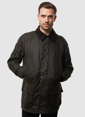Bristol Wax Jacket - Olive-TSD - Jacken-2